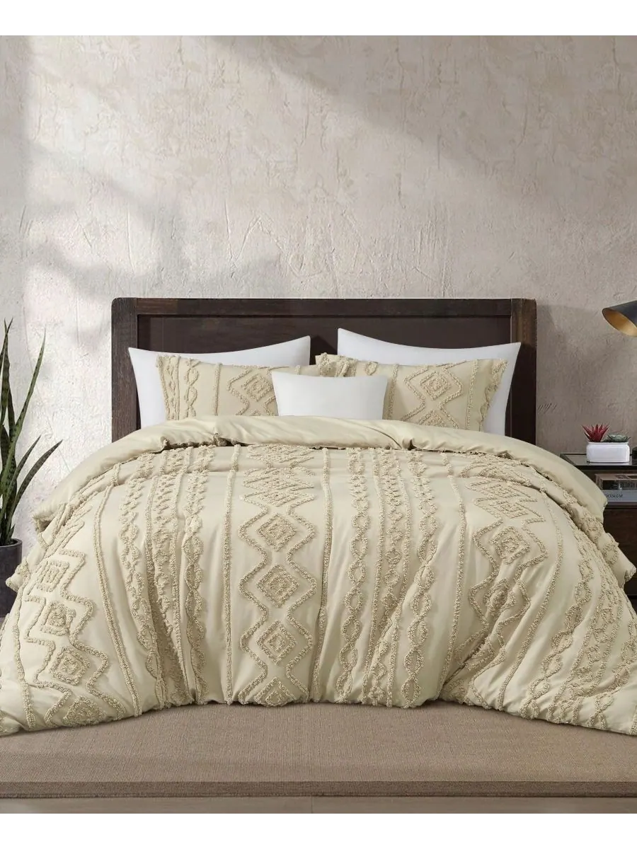 Комплект постельного белья aluma geometric из 3 предметов, размер king. Stratford Park