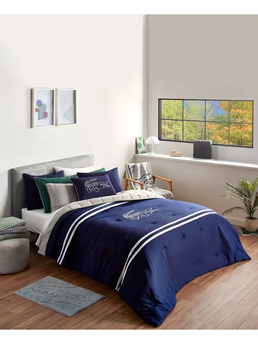 Комплект постельного белья Big Croc из 2 предметов, размер Twin Lacoste Home