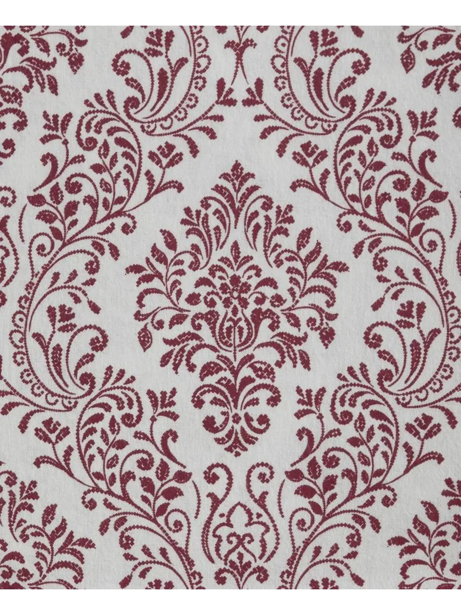 Комплект постельного белья Tahari Home Damask из 100% хлопковой фланели, 4 предмета, размер King — изображение 5 из 6