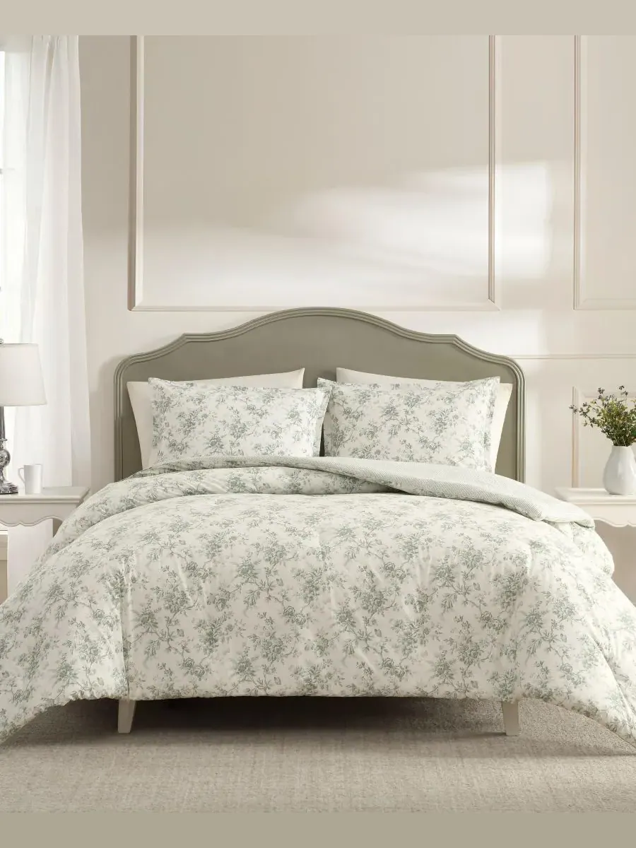 Комплекты постельного белья Walled Garden Laura Ashley, зеленый, размер Twin — изображение 1 из 7