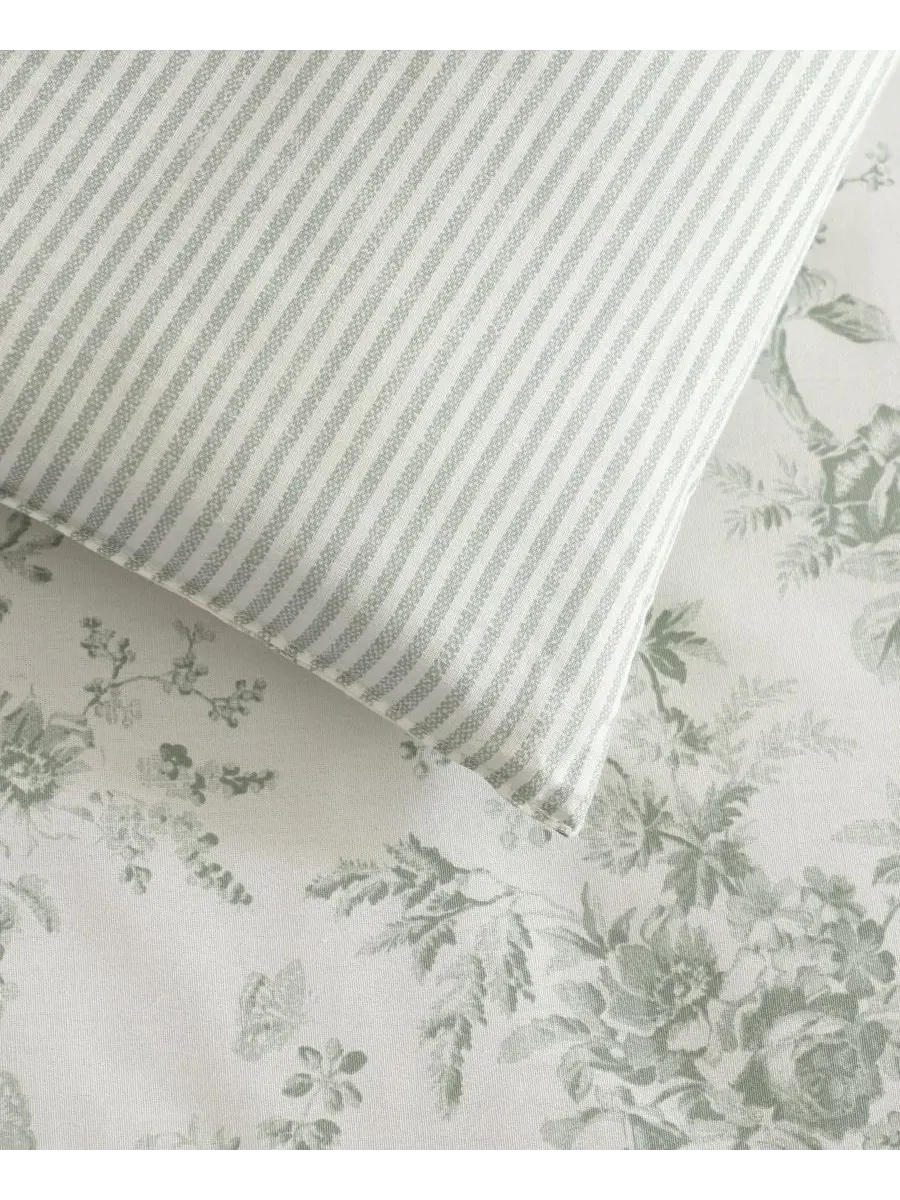 Комплекты постельного белья Walled Garden Laura Ashley, зеленый, размер Twin — изображение 5 из 7
