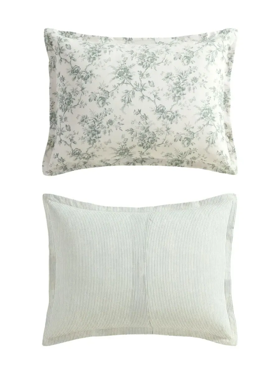 Комплекты постельного белья Walled Garden Laura Ashley, зеленый, размер Twin — изображение 7 из 7