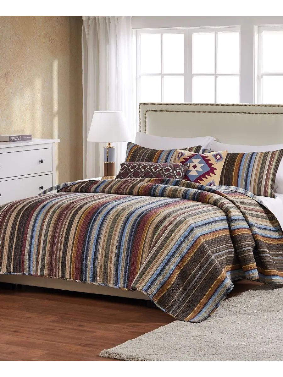 Комплект постельного белья Durango из 2 предметов, размер Twin Greenland Home Fashions — изображение 2 из 4, мульти