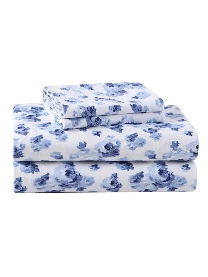 Наборы простыней из хлопковой фланели Laura Ashley