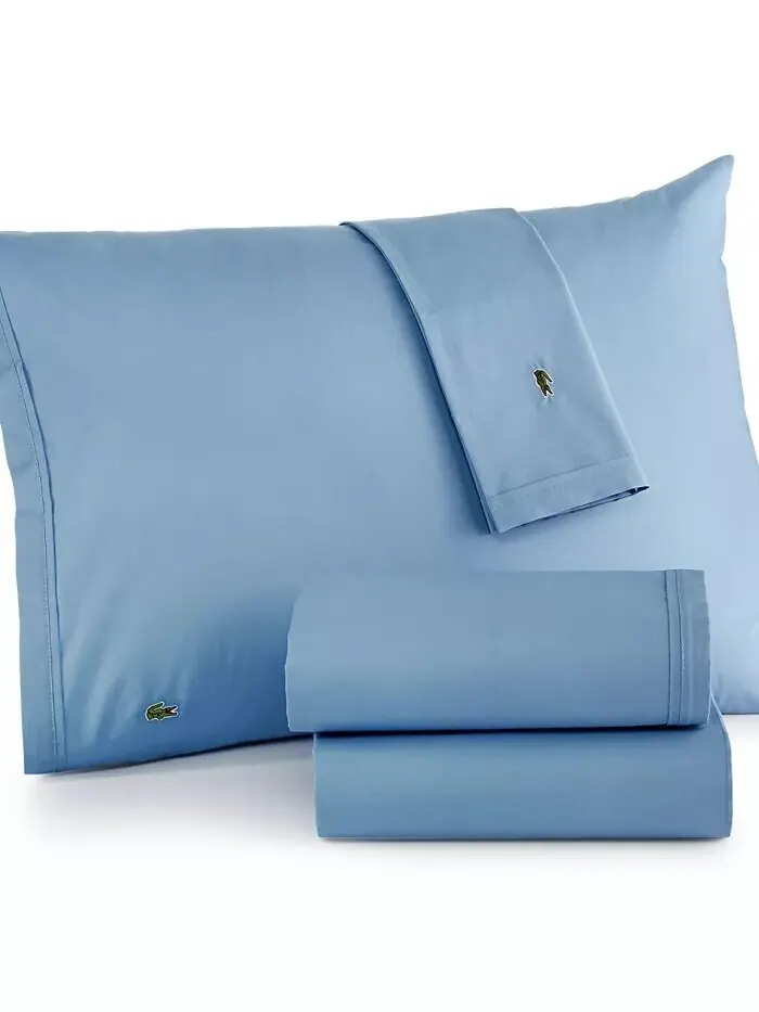 Твердый хлопковый перкаль 4 шт. Наборы простыней Lacoste Home