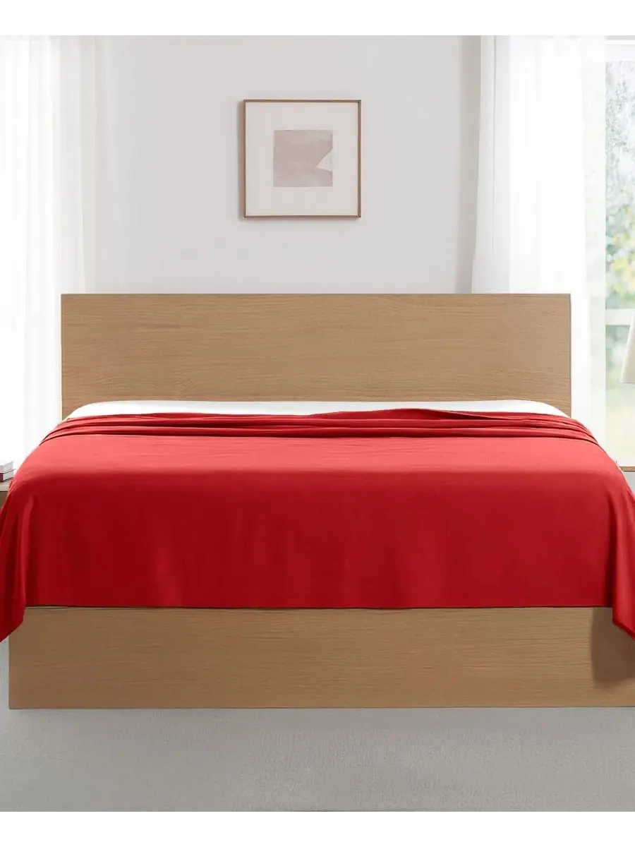 Комплект простыней плоских Vilano Premium Ultra Soft, 2 шт., Full Southshore Fine Linens — изображение 5 из 5, коричневый
