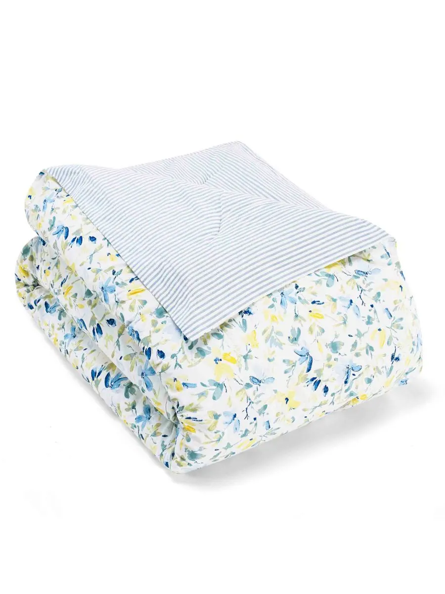 Двусторонний комплект постельного белья Nora из 5 предметов, размер Twin Laura Ashley — изображение 5 из 8, бежевый