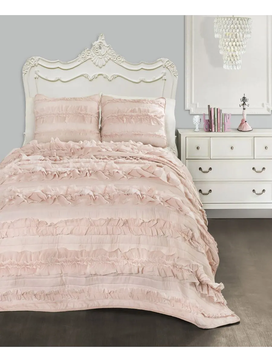 Комплект постельного белья Belle Ruffle из 2 предметов, размер Twin Lush Décor