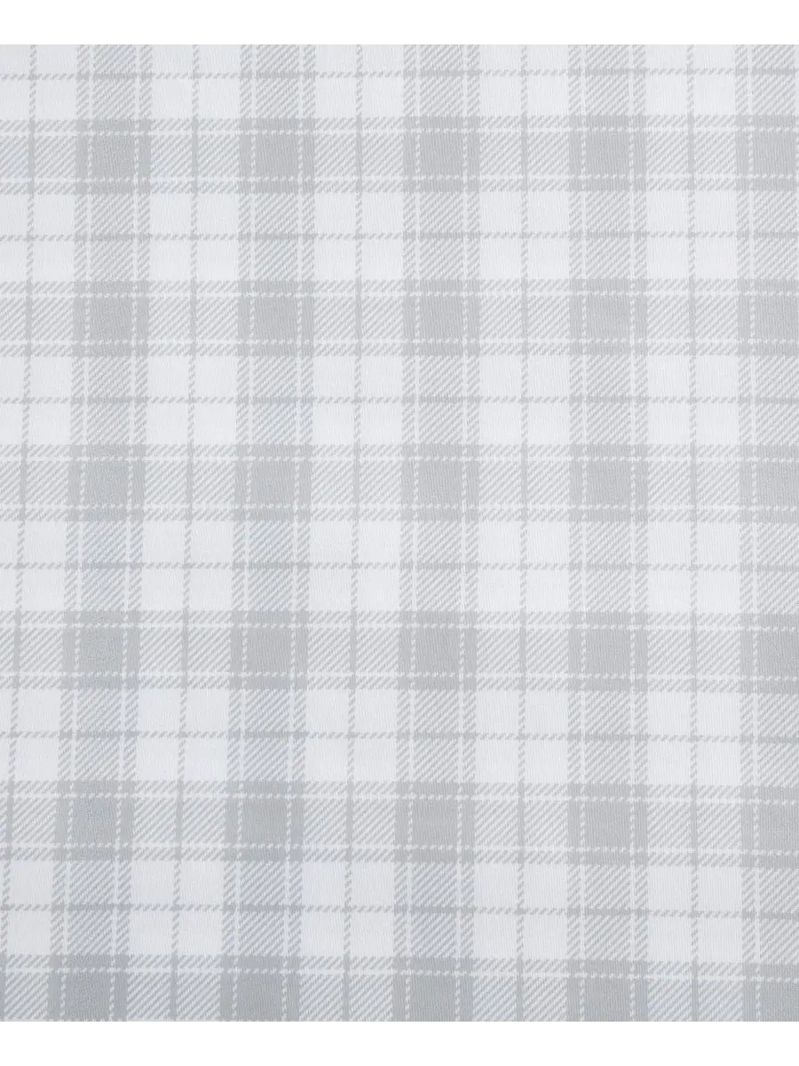 Комплект постельного белья Penstemon Plaid из микрофибры с терморегулирующими свойствами, 3 — изображение 5 из 6, серый