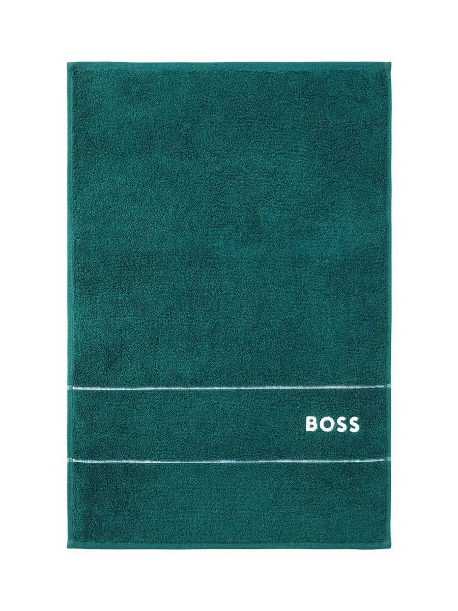 Однотонное хлопковое полотенце для рук, 40 см x 60 см Boss Home — изображение 1 из 3, изумрудный
