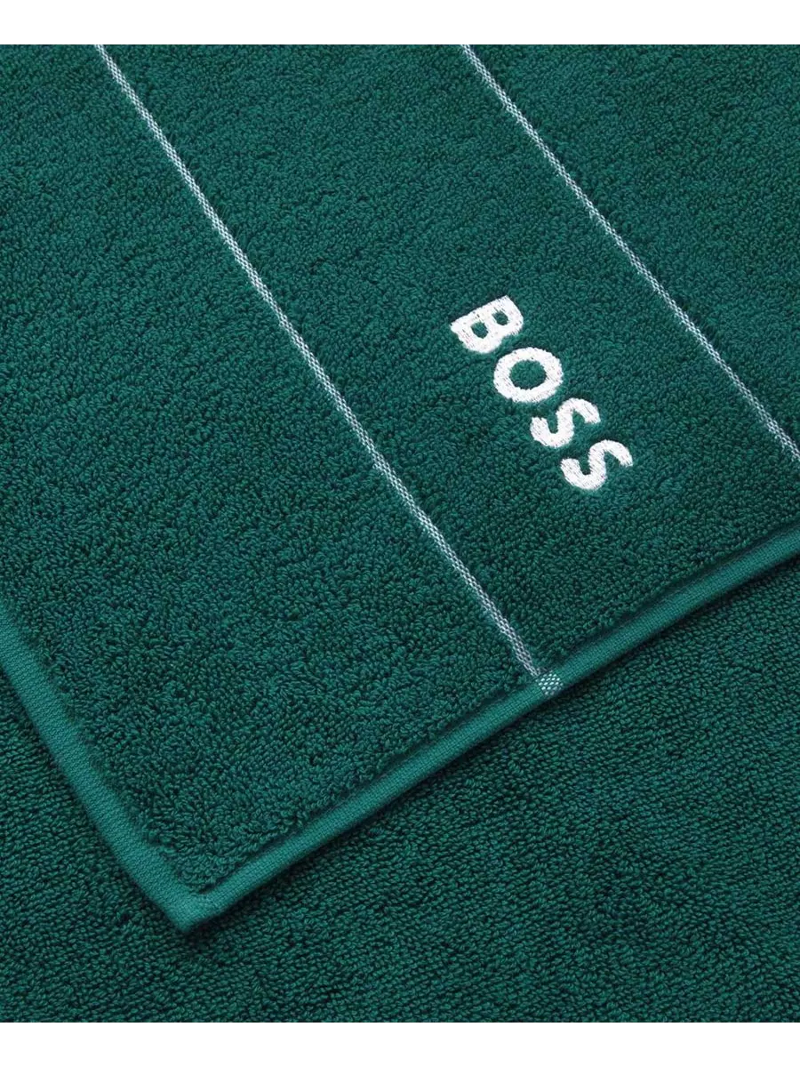 Однотонное хлопковое полотенце для рук, 40 см x 60 см Boss Home — изображение 2 из 3, изумрудный