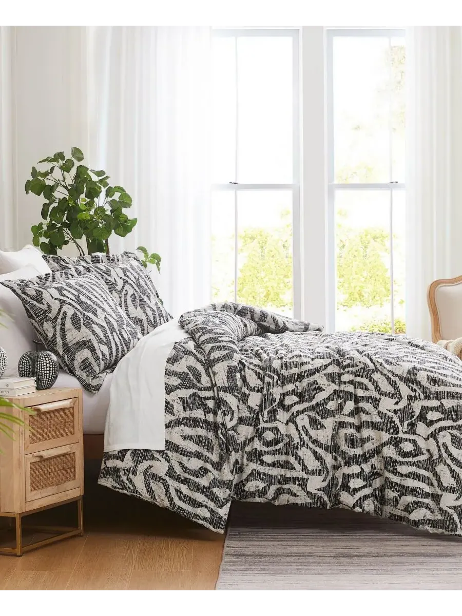 Хари 3 шт. Комплект одеял King/California King Southshore Fine Linens — изображение 2 из 7, серый