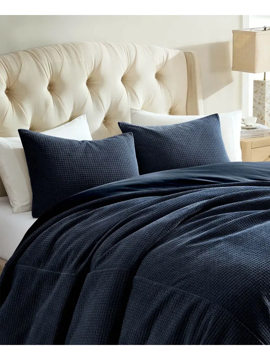 Покрывало Jessa Basketweave 3-Piece Coverlet Set Riverbrook Home