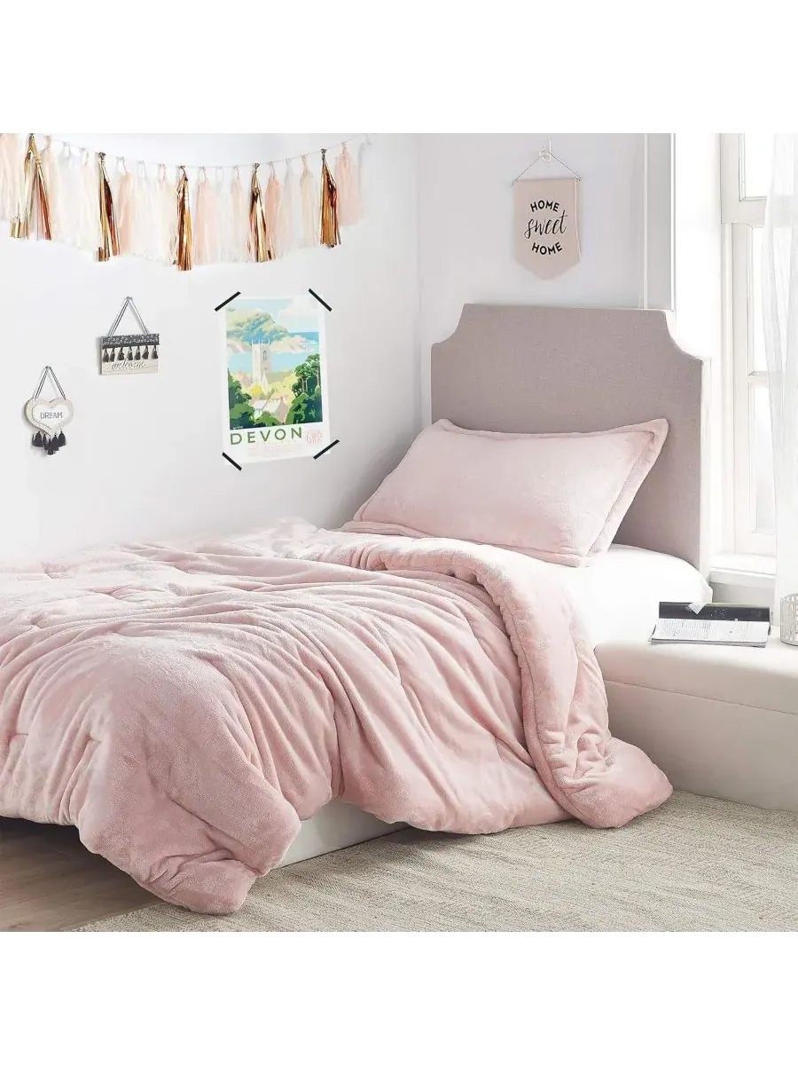 Большой комплект постельного белья - Me Sooo Comfy - Розовый кварц Coma Inducer, размер King — изображение 5 из 5