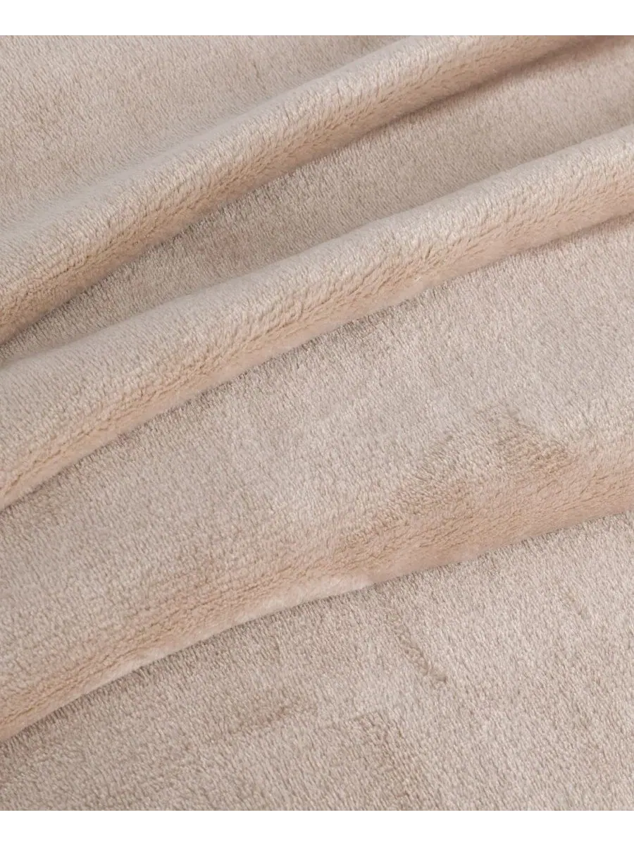 Плед VelvetLoft Home Plush Blanket Berkshire, Hummus — изображение 5 из 6