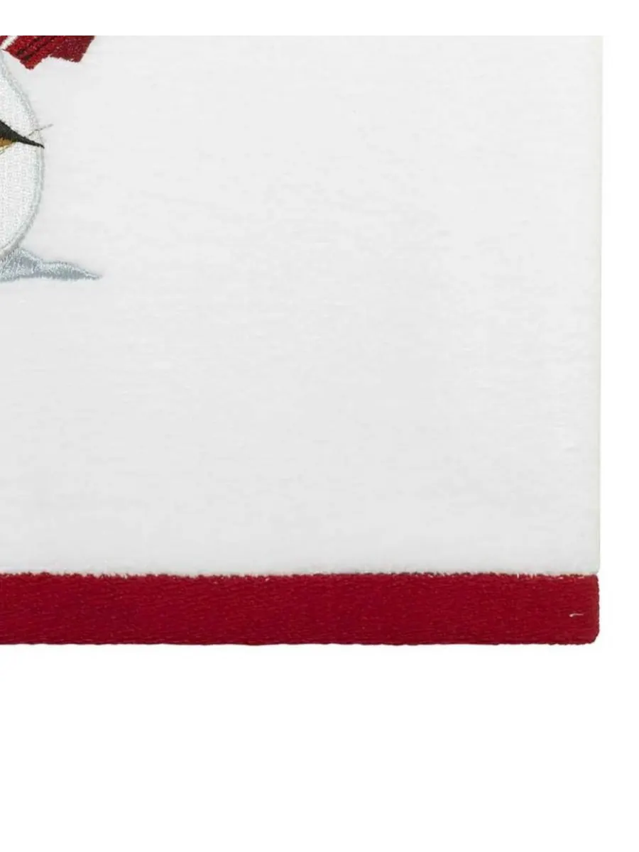 Набор хлопковых банных полотенец Holiday Cheer, 52" x 27" Avanti — изображение 3 из 6, белый