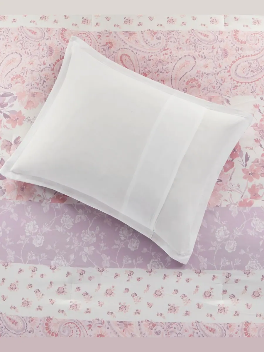 Комплект постельного белья Oliena Floral Paisley из 4 предметов, размер Twin/Twin XL Intelligent — изображение 9 из 10