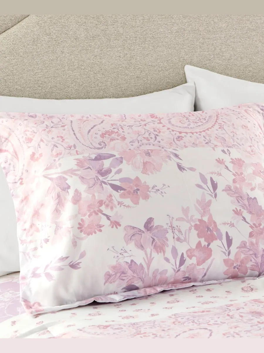 Комплект постельного белья Oliena Floral Paisley из 4 предметов, размер Twin/Twin XL Intelligent — изображение 10 из 10