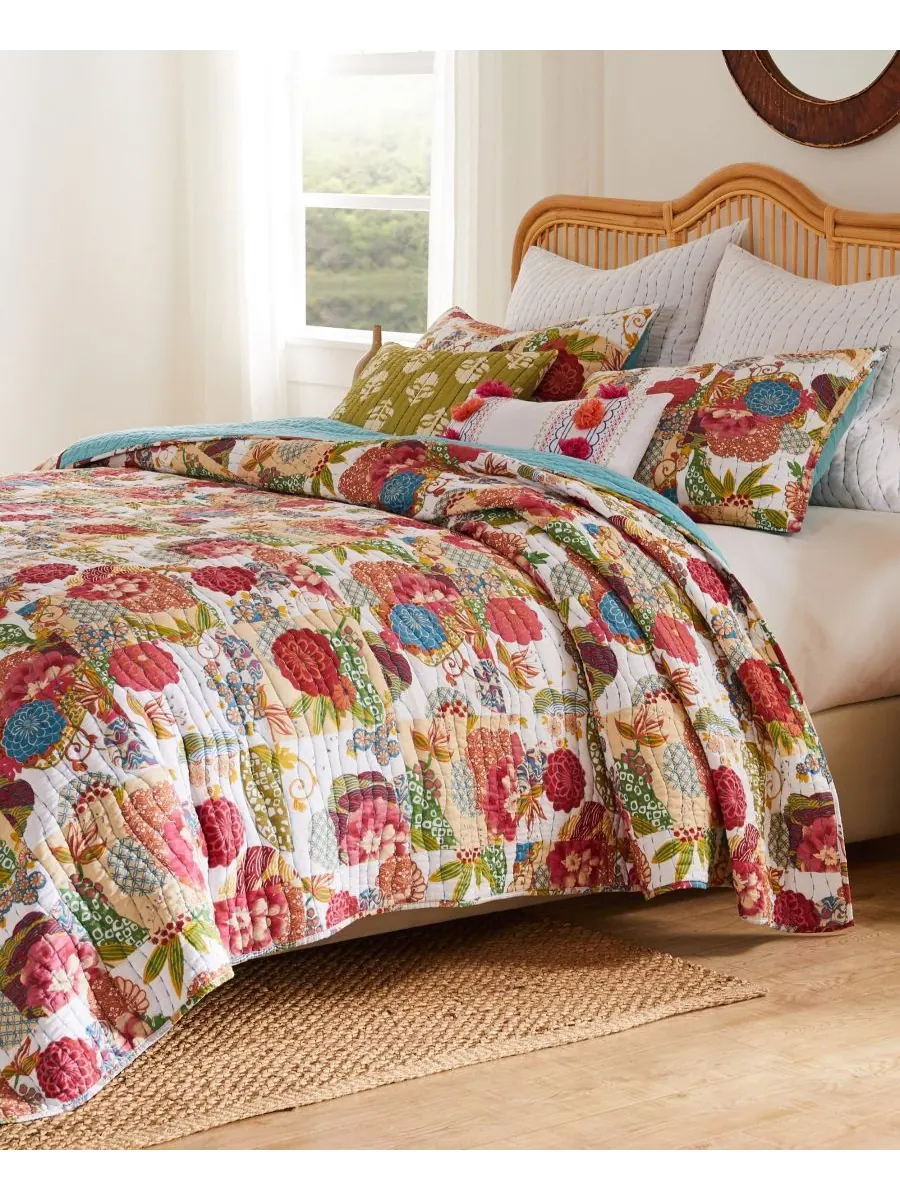 Комплект постельного белья Jewel из 2 предметов, размер Twin Greenland Home Fashions — изображение 2 из 4, белый