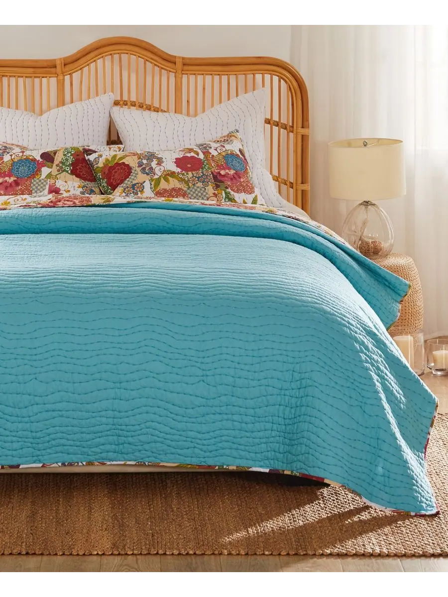 Комплект постельного белья Jewel из 2 предметов, размер Twin Greenland Home Fashions — изображение 3 из 4, белый