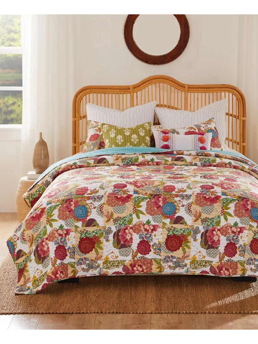 Комплект постельного белья Jewel из 2 предметов, размер Twin Greenland Home Fashions — изображение 4 из 4, белый