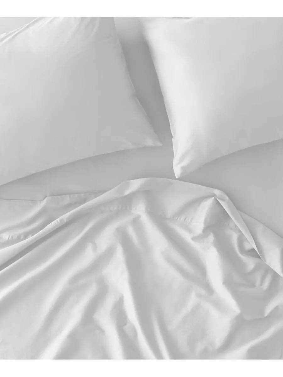 Комплект постельного белья из хлопка Cool-Air Percale - размер King Pact — изображение 1 из 2, белый