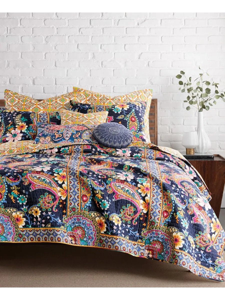 Двусторонний комплект постельного белья Bertelli Paisley из 3 предметов, размер King/California — изображение 1 из 6