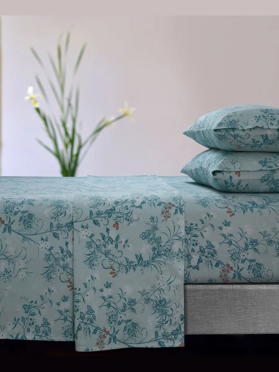 Комплект постельного белья Katy Floral Flannel Extra Deep Pocket, 4 предмета, размер Queen Tribeca — изображение 1 из 1