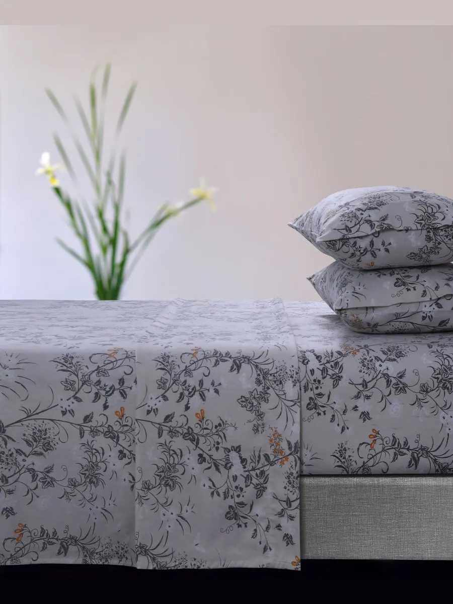 Комплект постельного белья Katy Floral Flannel Extra Deep Pocket, 4 предмета, размер Queen Tribeca — изображение 1 из 1