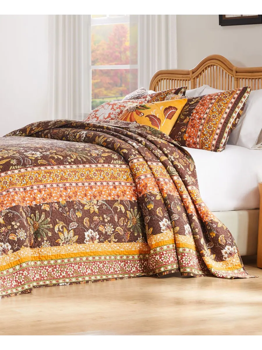 Классический комплект постельного белья Audrey из 3 предметов, размер King Greenland Home Fashions