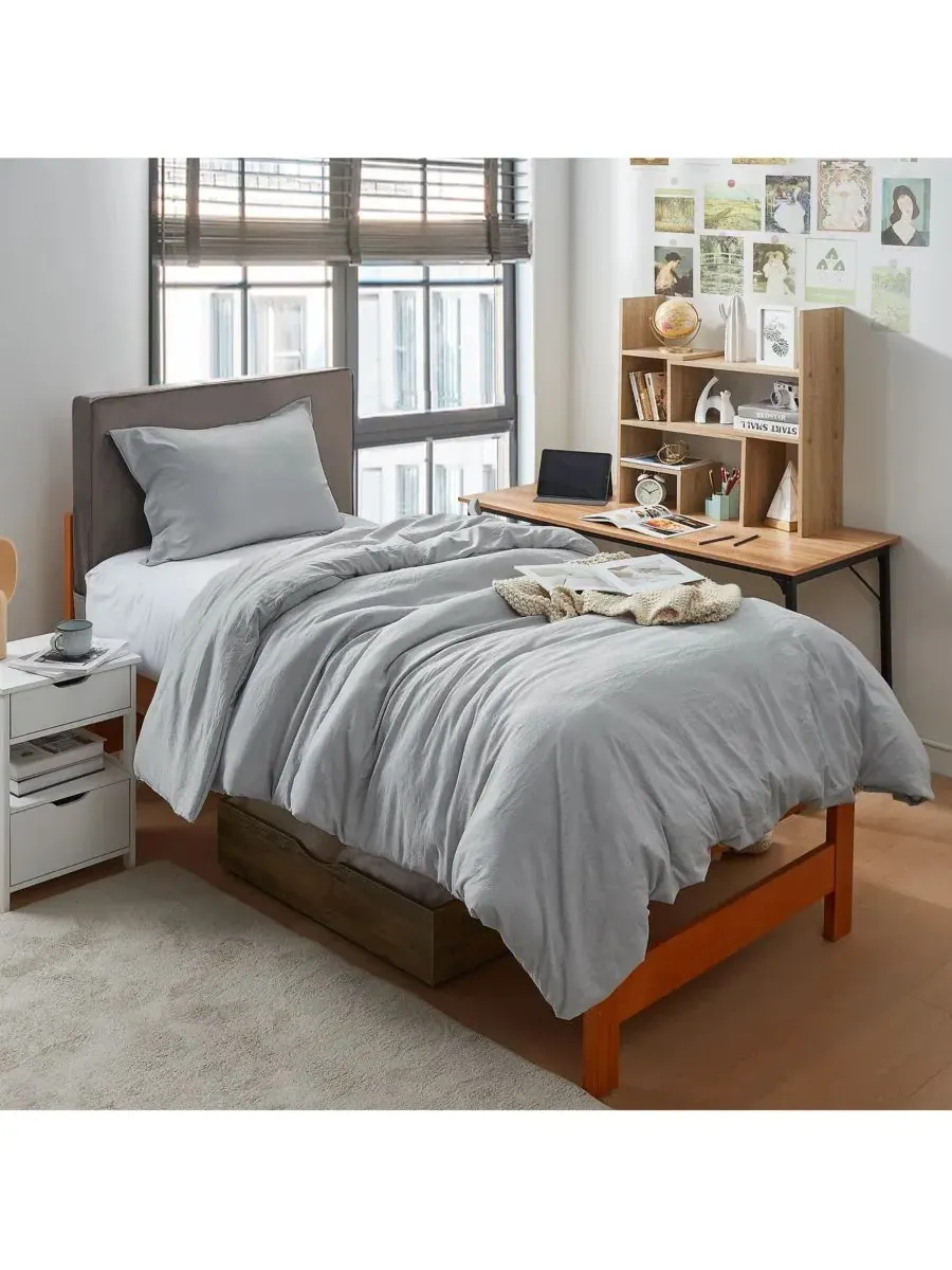 Комплект стеганого одеяла с пододеяльником Loft Coma Inducer Coma Inducer — изображение 1 из 4, серый