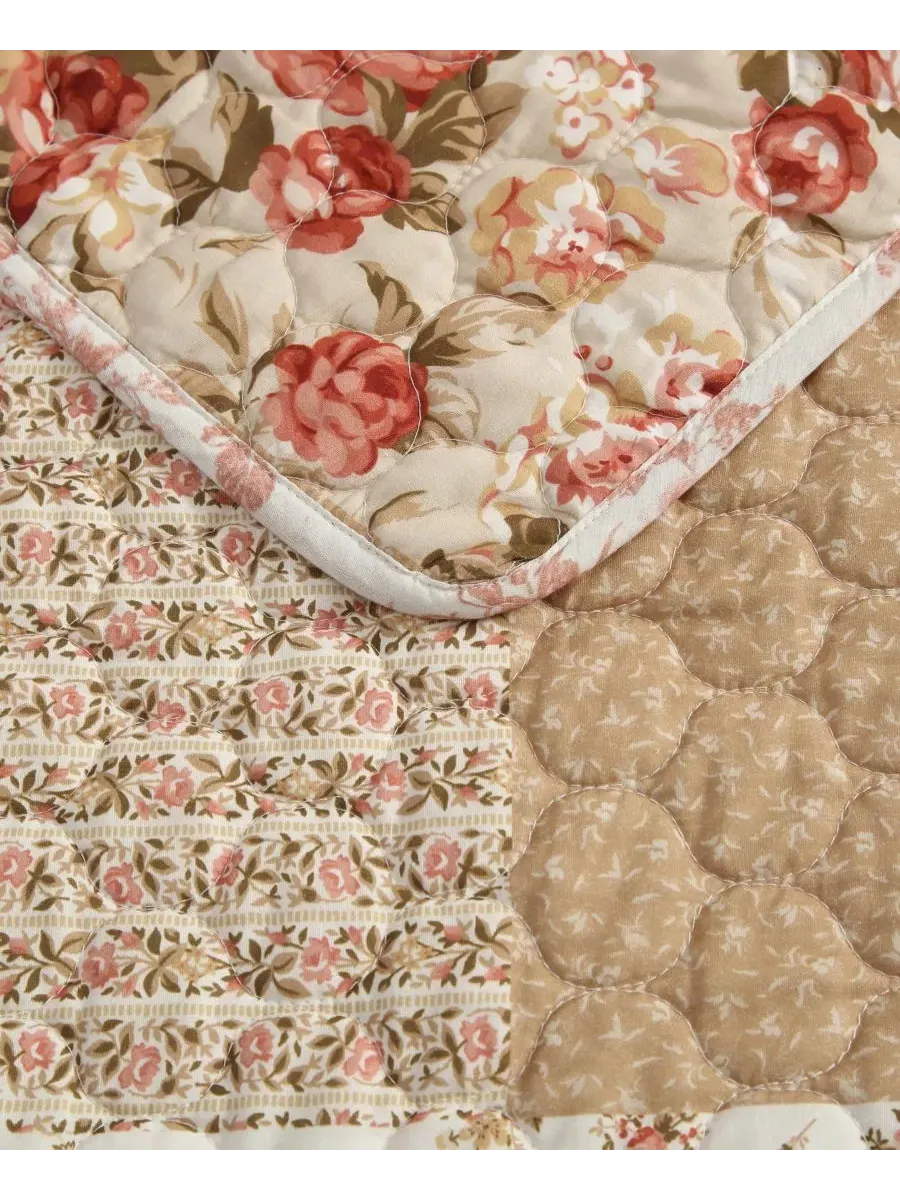 Двусторонний комплект постельного белья Harrietta Patchwork из 3 предметов, размер Full/Queen Laura — изображение 5 из 10