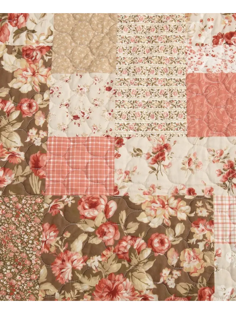 Двусторонний комплект постельного белья Harrietta Patchwork из 3 предметов, размер Full/Queen Laura — изображение 6 из 10