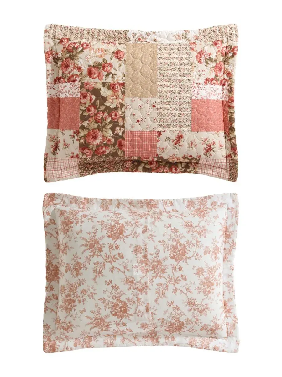 Двусторонний комплект постельного белья Harrietta Patchwork из 3 предметов, размер Full/Queen Laura — изображение 8 из 10