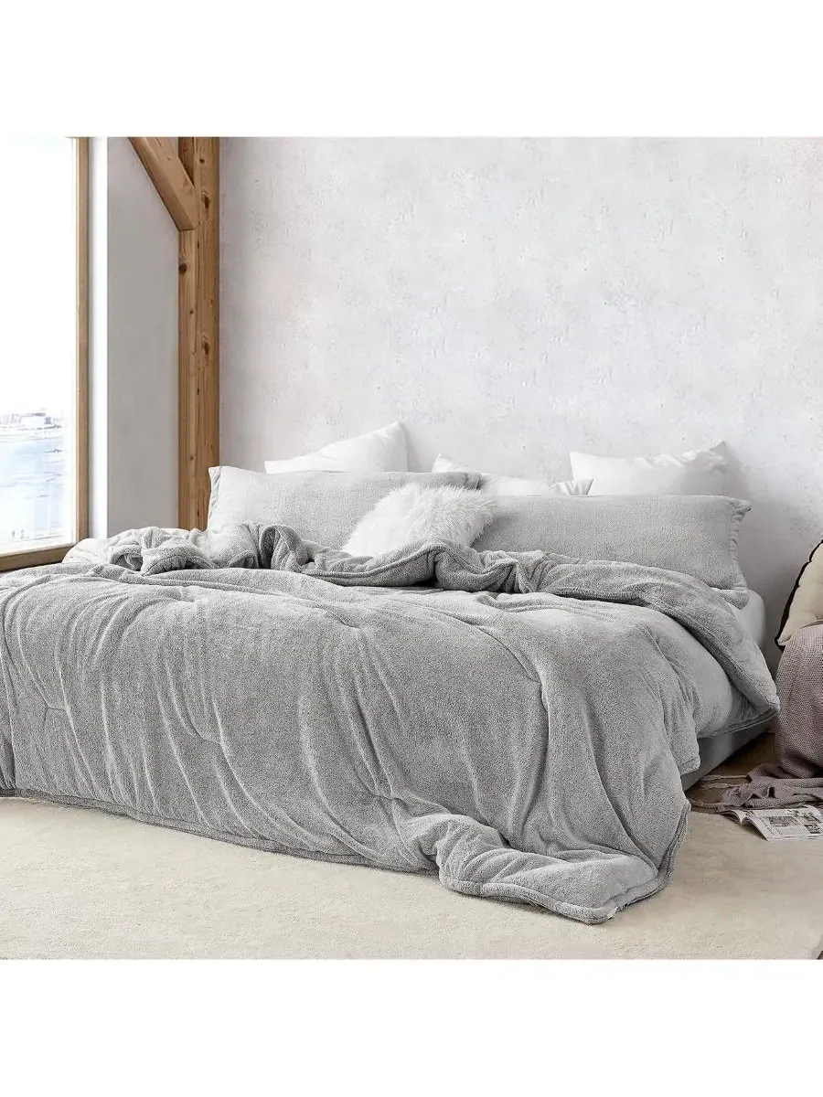 Комплект стеганого одеяла с подушками Frosted Taupe Coma Inducer — изображение 1 из 5, коричневый