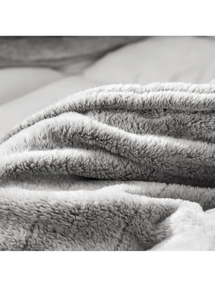 Комплект стеганого одеяла с подушками Frosted Taupe Coma Inducer — изображение 2 из 5, коричневый