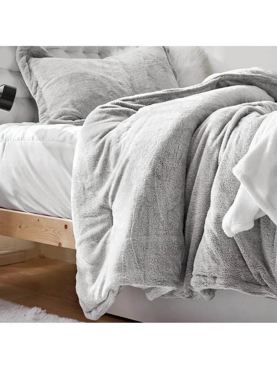 Комплект стеганого одеяла с подушками Frosted Taupe Coma Inducer — изображение 3 из 5, коричневый