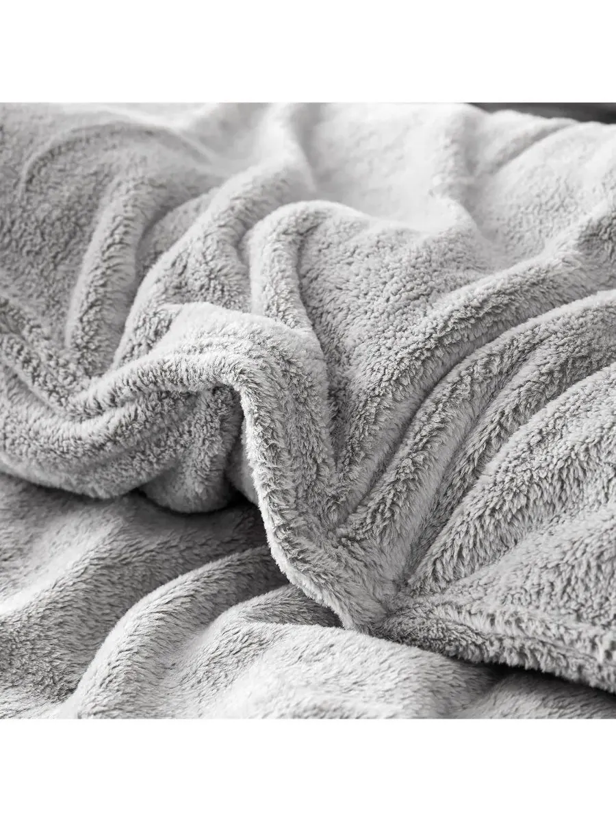 Комплект стеганого одеяла с подушками Frosted Taupe Coma Inducer — изображение 4 из 5, коричневый