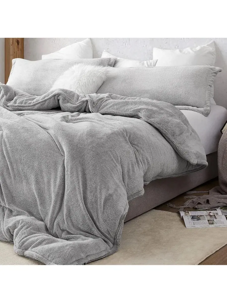 Комплект стеганого одеяла с подушками Frosted Taupe Coma Inducer — изображение 5 из 5, коричневый