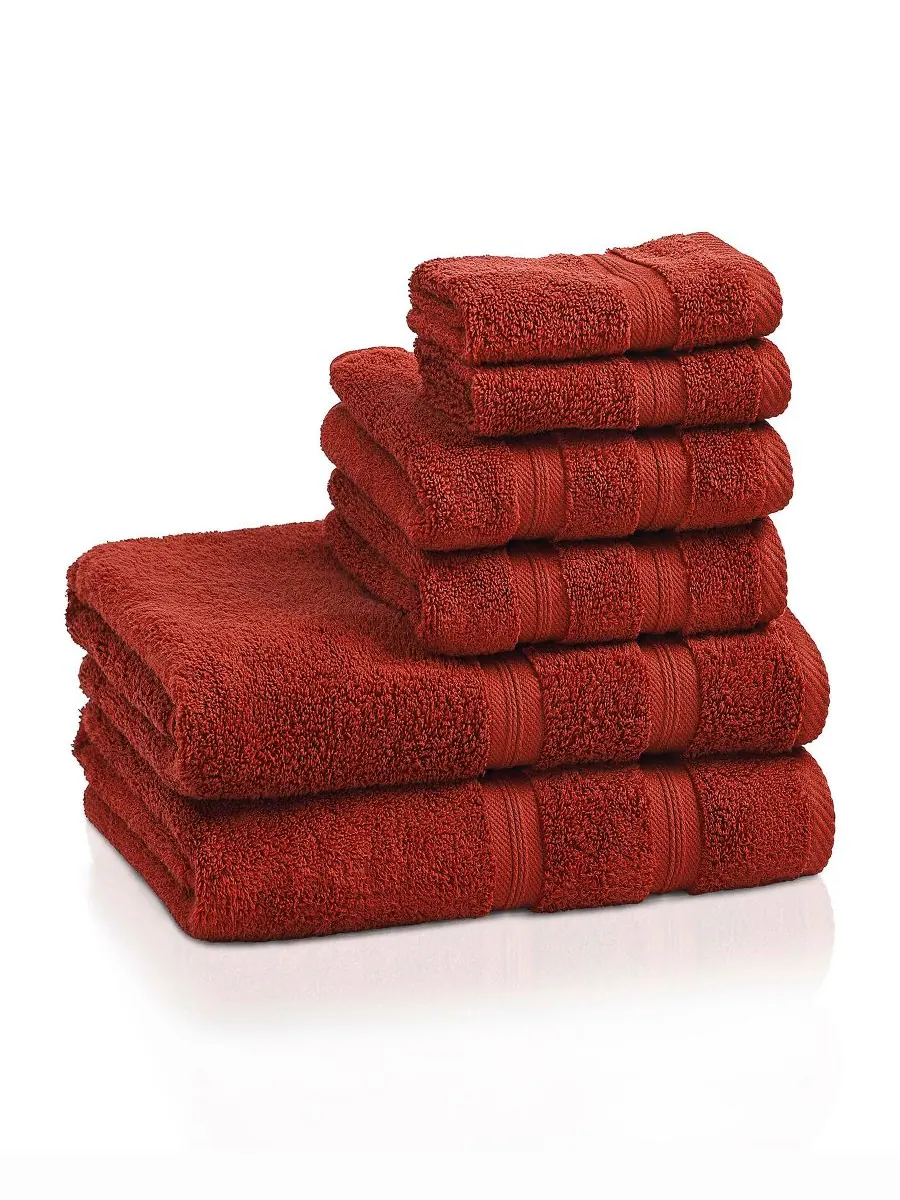 Набор из 6 полотенец Smart Dry Zero Twist Cotton разных цветов Superior