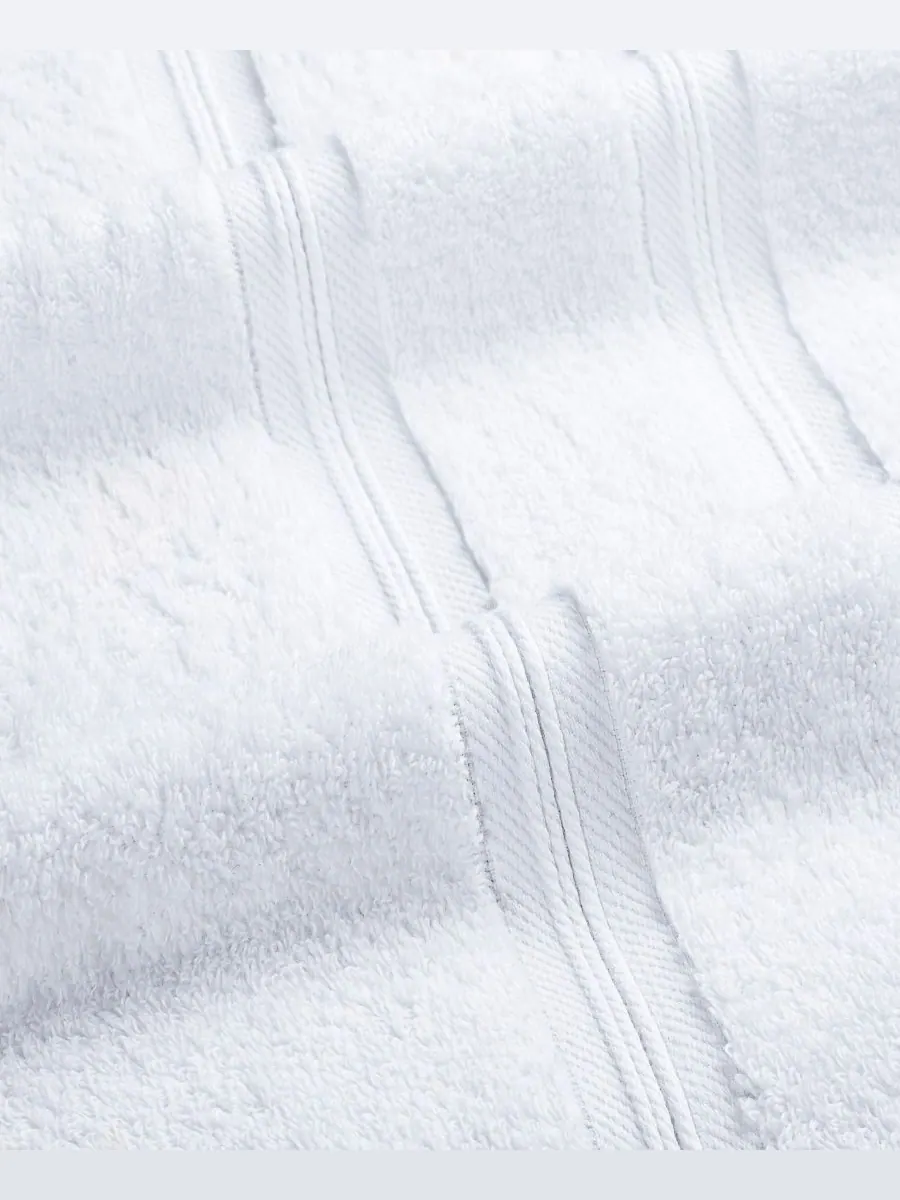 Набор из 6 полотенец smart dry zero twist cotton разных цветов Superior — изображение 3 из 8, белый
