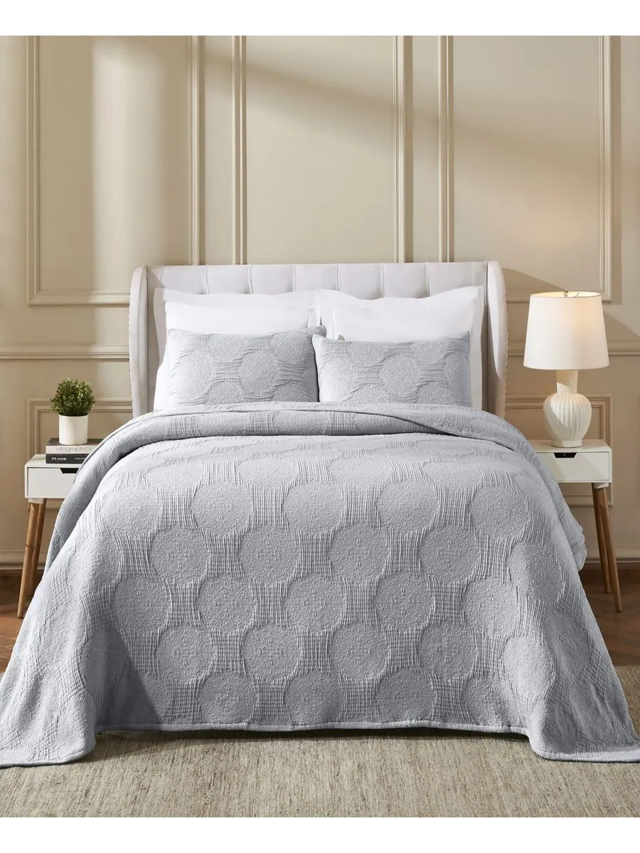 Комплект постельного белья Tanta Crinkle Woven из 3 предметов, размер King Superior