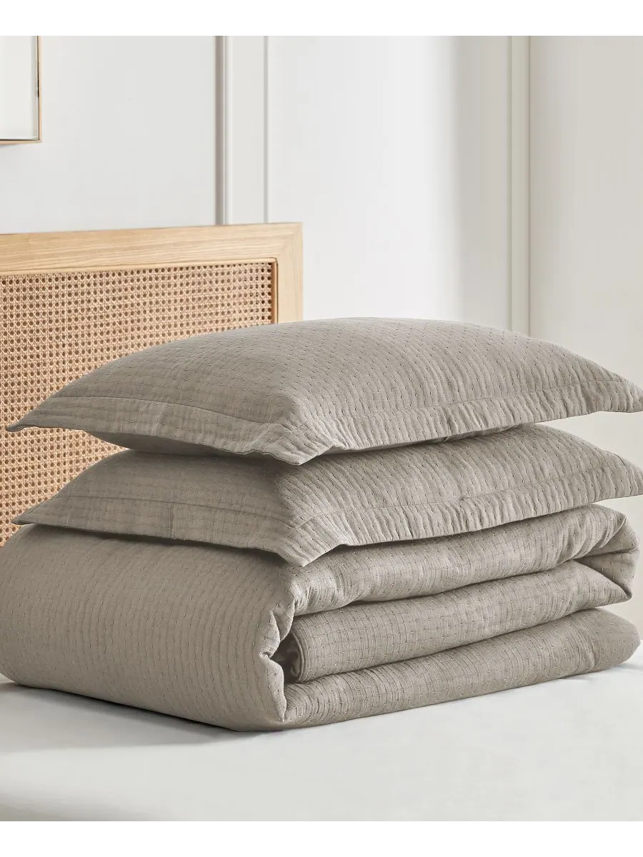 Комплект постельного белья Reede Muslin Textured из 3 предметов, размер King/California King Levtex — изображение 4 из 5