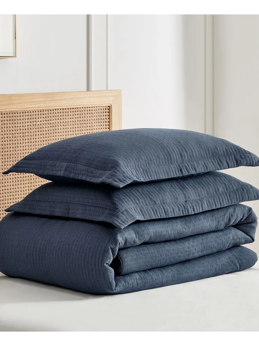 Комплект постельного белья Reede Muslin Textured из 3 предметов, размер King/California King Levtex — изображение 4 из 5