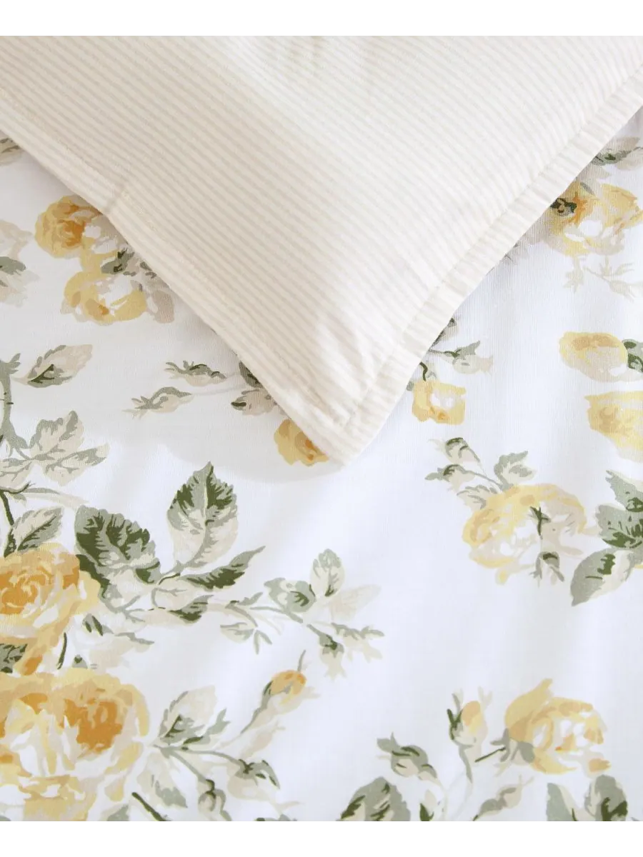 Двусторонний комплект постельного белья «розы», 7 предметов, размер king. Laura Ashley — изображение 5 из 8
