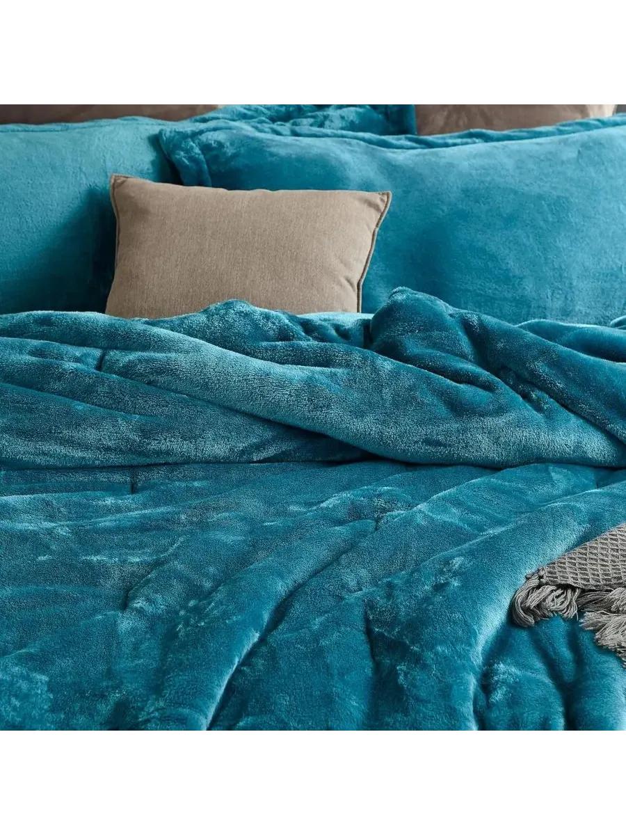Me Sooo Comfy - Большой комплект постельного белья - Бирюзовый цвет «Морские глубины» Coma Inducer — изображение 4 из 6