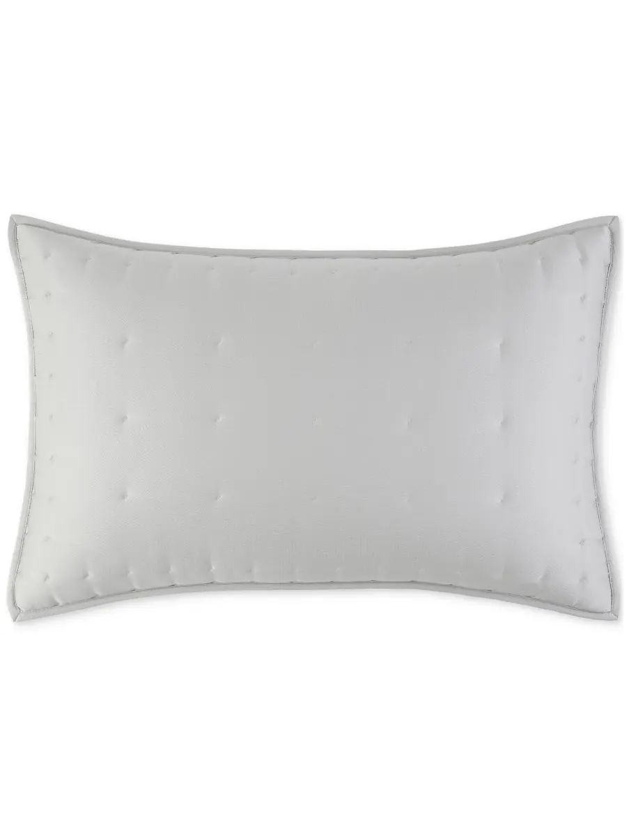 Шелковая наволочка с фактурой "молотый шелк", стандартная Donna Karan Home, Platinum, Standard Sham