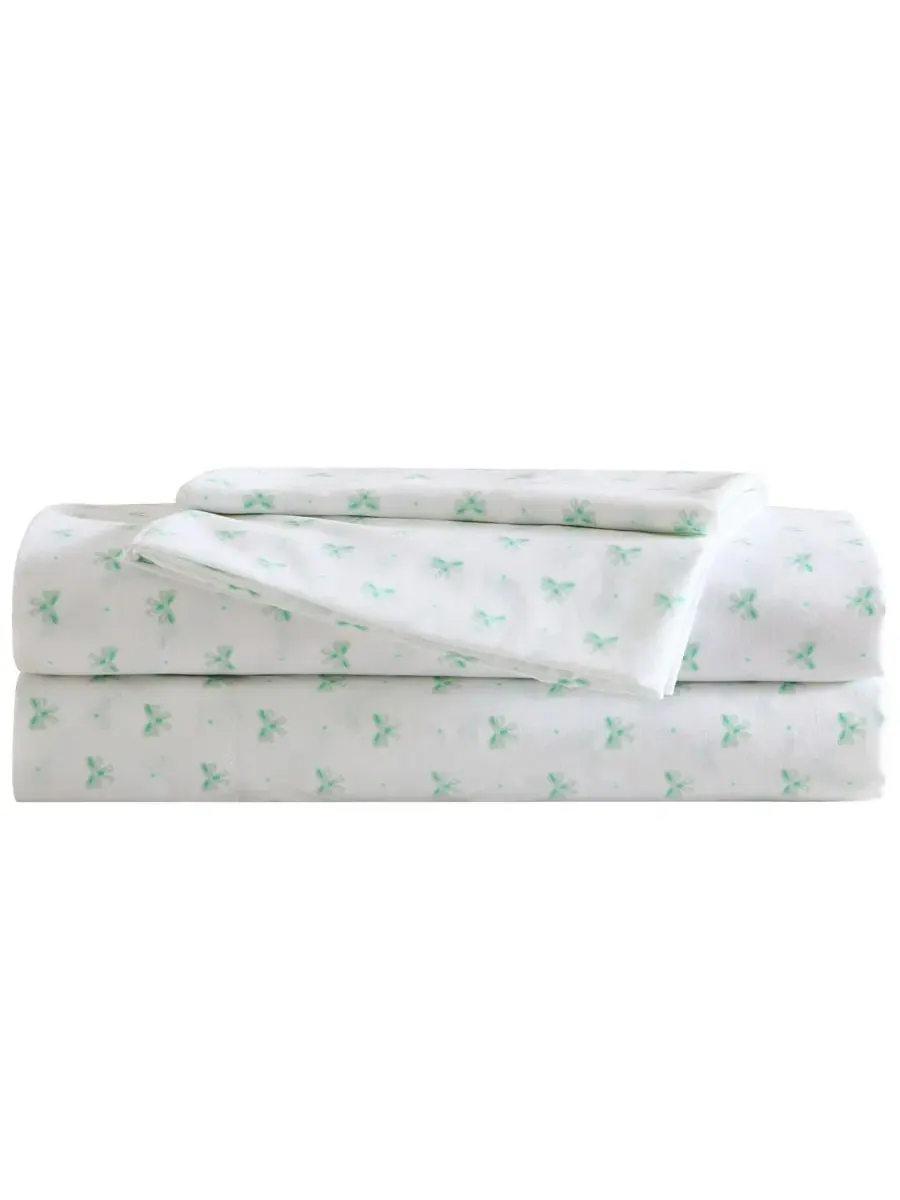Комплект постельного белья с принтом Laura Ashley Lovely Bows Laura Ashley Kids — синий
