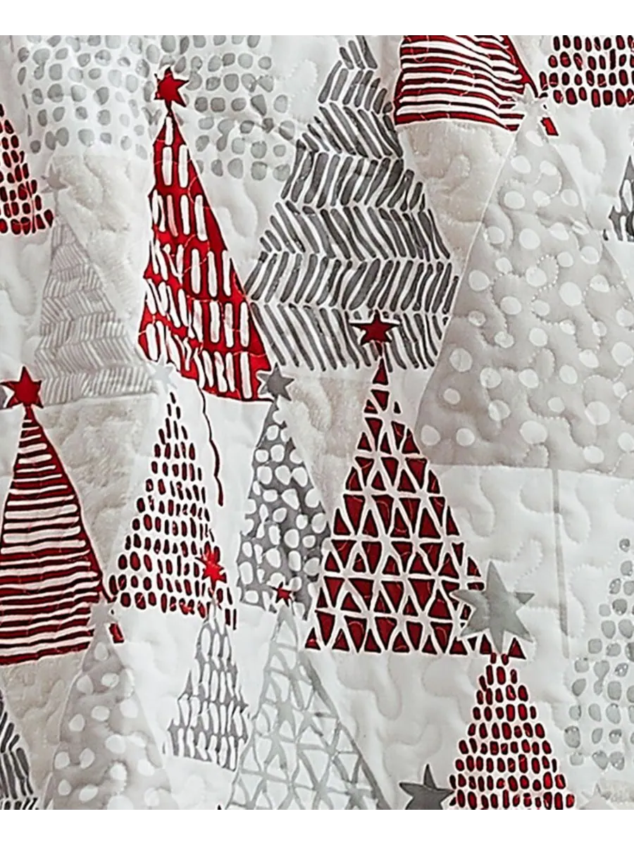 Комплект постельного белья Merry and Bright из 5 предметов, размер Twin/Twin XL Southshore Fine — изображение 3 из 5, белый