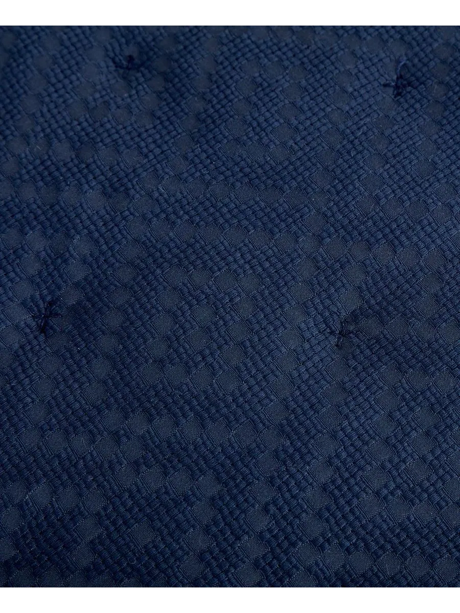Стеганый комплект Torringford Jacquard Anne Klein — изображение 4 из 6, темно-синий